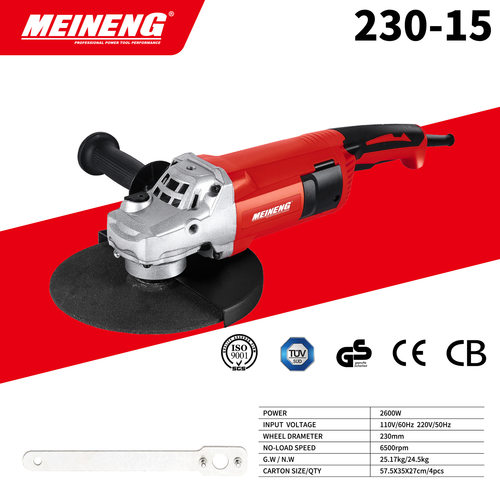220V 230-15跨境热卖电动角磨机工业级木材金属切割打磨多功能