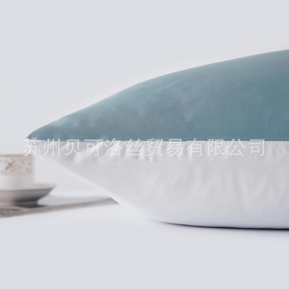 22姆套米枕单面真丝侧边隐形拉链1DLZ-S220桑蚕丝素色0纯色拉链式