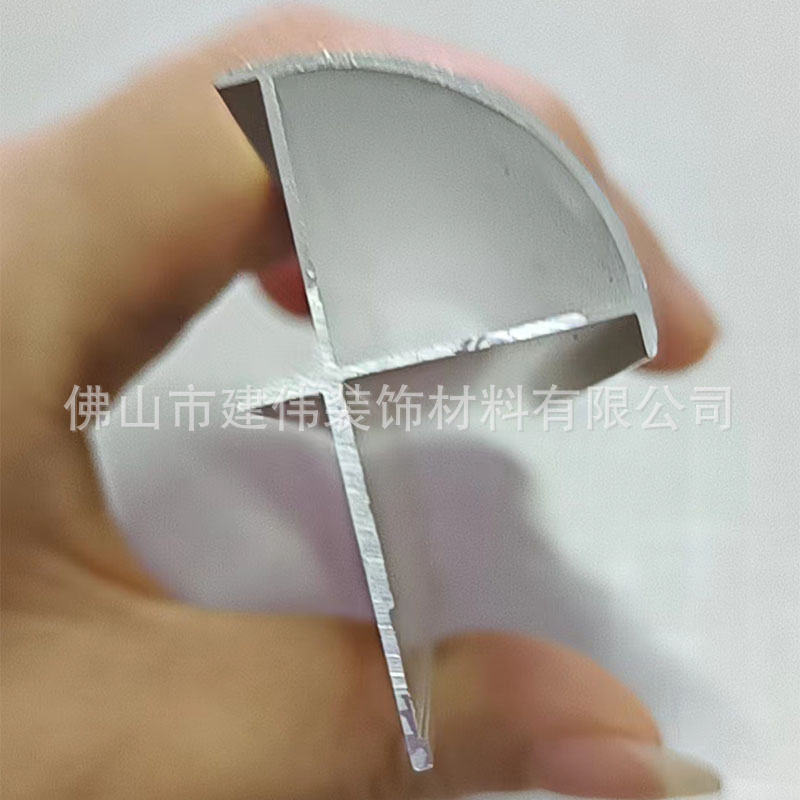 厂家直销铝合金装饰线条角线阳收边条 T字条工字条 阳角线18厘