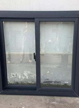 塑推拉窗黑色包箱塑钢窗100CHAM-BUP×打11钢210mm