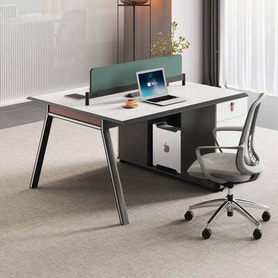 办桌2VOP人位员工桌职员办公桌代椅组合创现屏风隔断意工位公电脑