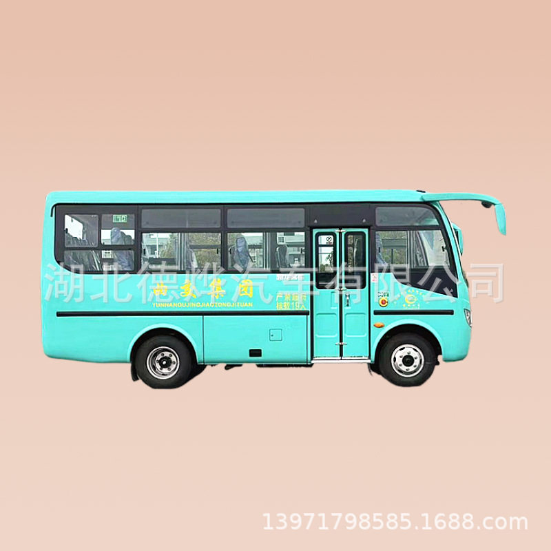 东风超龙非营运客车-国六17座19座小型通勤巴士-6米中巴车 旅游车