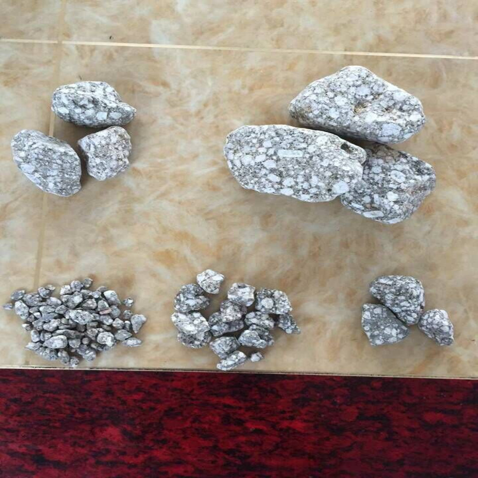 厂家直供大花矿物软质麦饭石毛石 麦饭石颗粒 麦饭石板