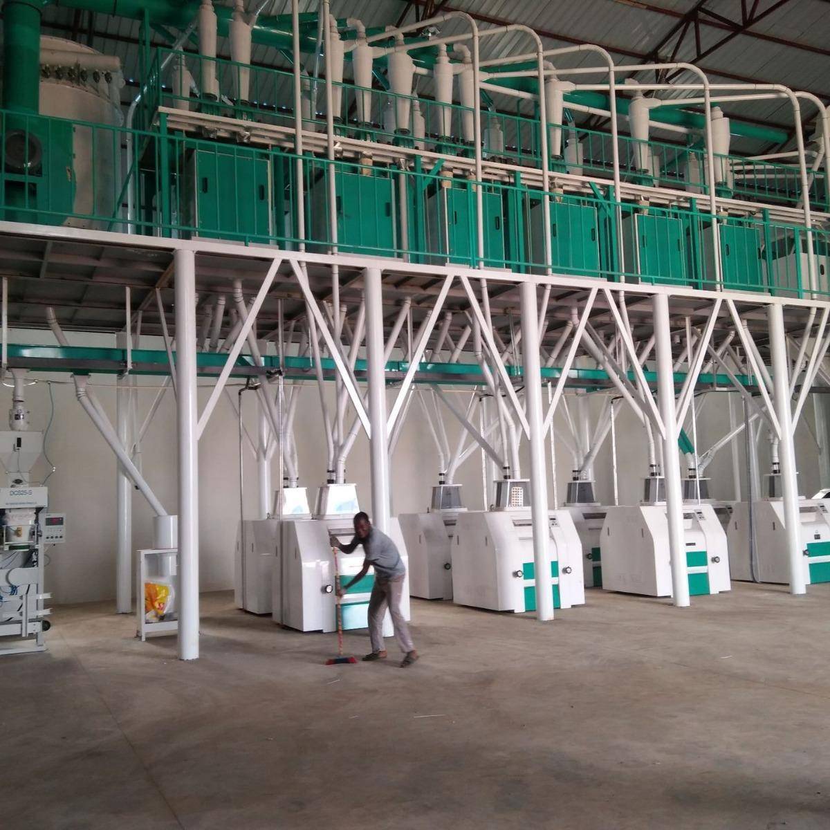 3PRM0t24h玉/米粉制造玉米粉机玉非洲全碎套米粉磨粉设备