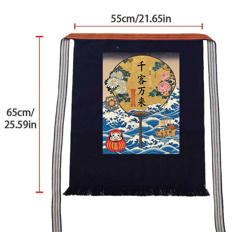 买!日式半身围裙,厨师在洗居酒25022558屋、家庭房爱用,易清厨