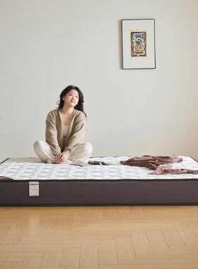 天VEA鹅绒乳胶精弹床垫钢*1.52米/1.8*2米/2*2米/2*2.簧2米20cm床