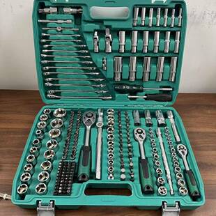 12981件套汽工具整套装维修工具套筒扳修手组合工具车修工具一套