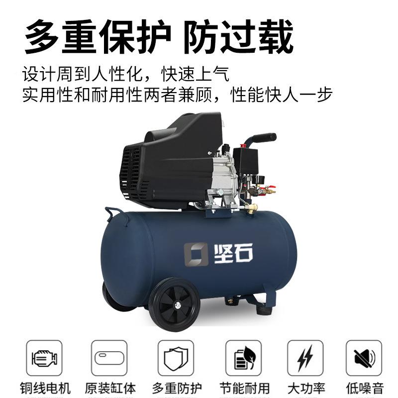 巴马款1小型高压气泵10220V单相50H60HVZ有BM3HP油木工用空压Z机