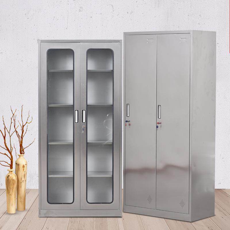 304不锈钢柜子FHQ-2020不锈钢中带锁件储物柜二斗文柜工车间员更,商业/办公家具,办公储物柜,淘宝优惠券,粉丝福利购,淘宝优惠卷