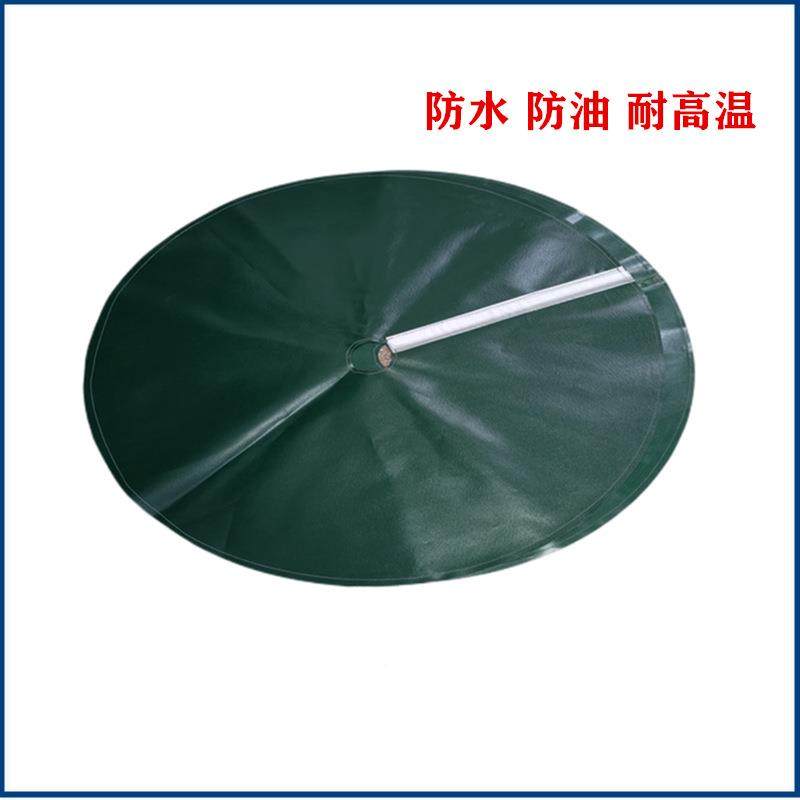 庆鸿机挡水布三CHCH81010光徕通线切8割机头防水罩慢走丝绿色遮帘