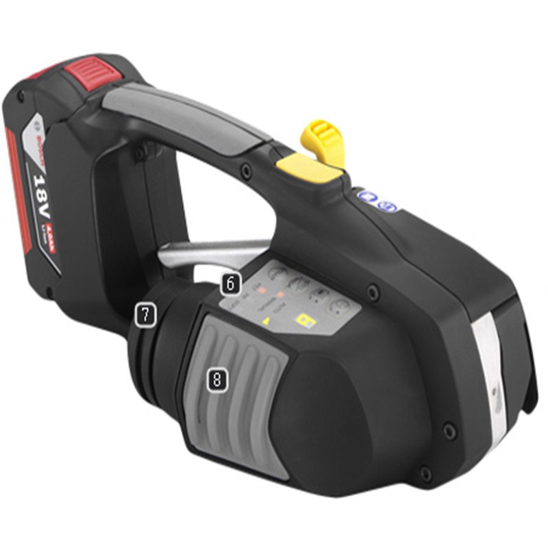 台湾zapak劲手牌手提电动打包机ZP93A/97A塑钢带打包机