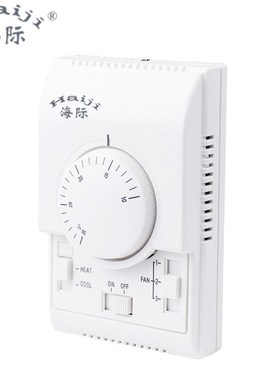 海际牌BC108B机械式旋钮恒温可调温温控器中央空调管控制开关
