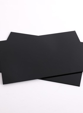 供应黑色PC板耐力板 多规格可定制加工透光防静电pc板