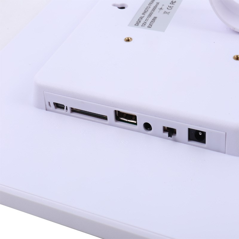 跨境电商厂家15寸数码相框前置触摸按键视频广告机高清电子相册