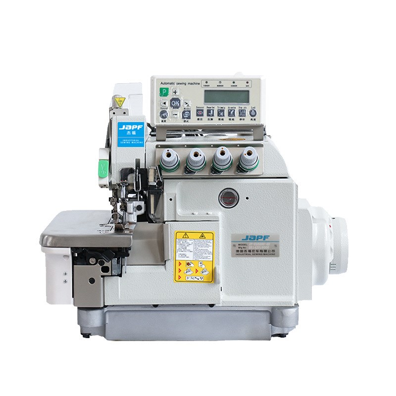 杰福工业包缝机EX5200超高速拷边机直驱电机自动剪线