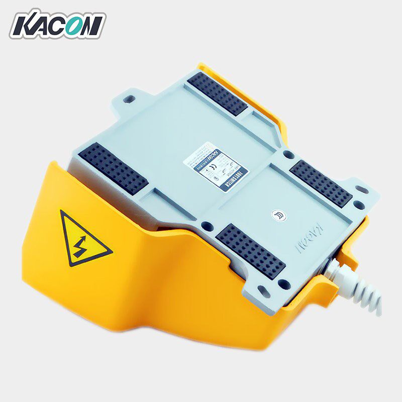 现货Kacon凯昆HRF-HD5NX冲床折弯机剪板机机床脚踏 脚踩开关