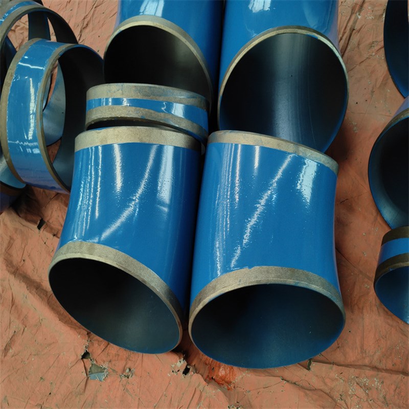 涂塑弯头dn100碳钢无缝弯头90度弯头 三通 异径管 现货供应