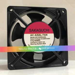 SAKAGUCHI GH17250HA2SL GH12038HA2SL轴流式风机散热风扇 机柜22