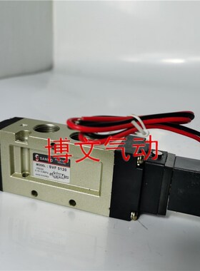 三和SANWO电磁阀SVF5120 AC220V DC21-26V换向阀二位五通