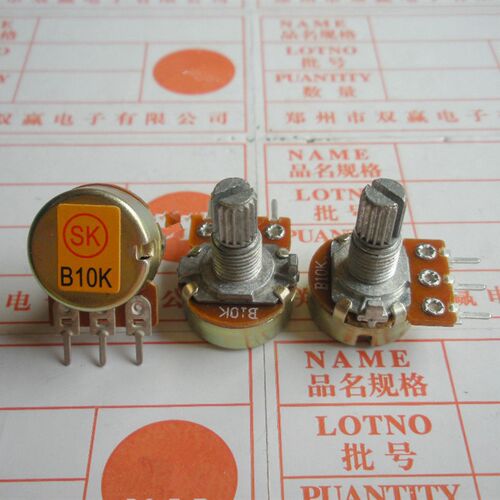 WH148单联B1k 2k 5k 10K 20k 50k 100k 250k 500k 功放音量电位器