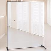 舞蹈镜移动舞子镜家用跳舞可移动练舞SJO镜健身大镜镜子全身穿衣