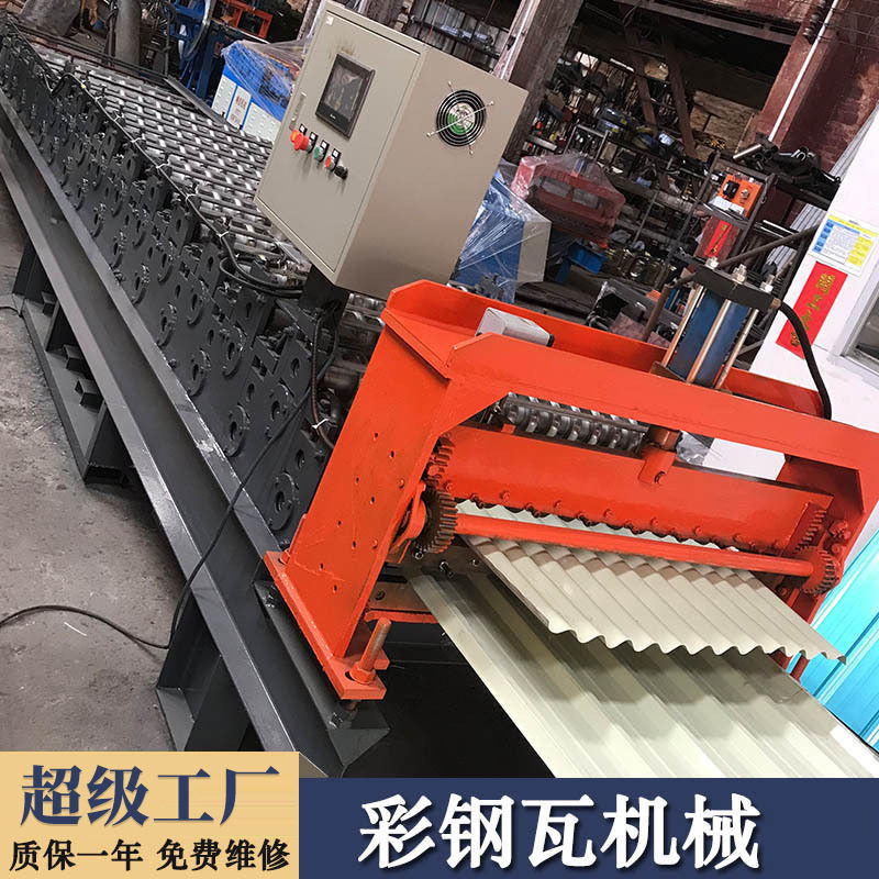 全动双层彩钢压瓦机厂家