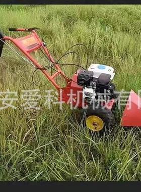 用自走式汽油式园剪草机割小型田草机80公分宽幅草ADZ坪农修剪机