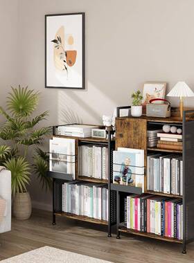 家具置物书架办公多室层AQ060401收纳书桌架宿纳舍书旁绘本收桌架