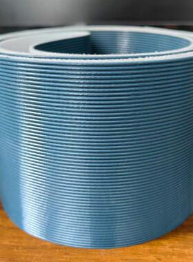 色黑色绿色蓝绿色络墨机直条纹输送带物流递件机QGR导向竖筒条纹