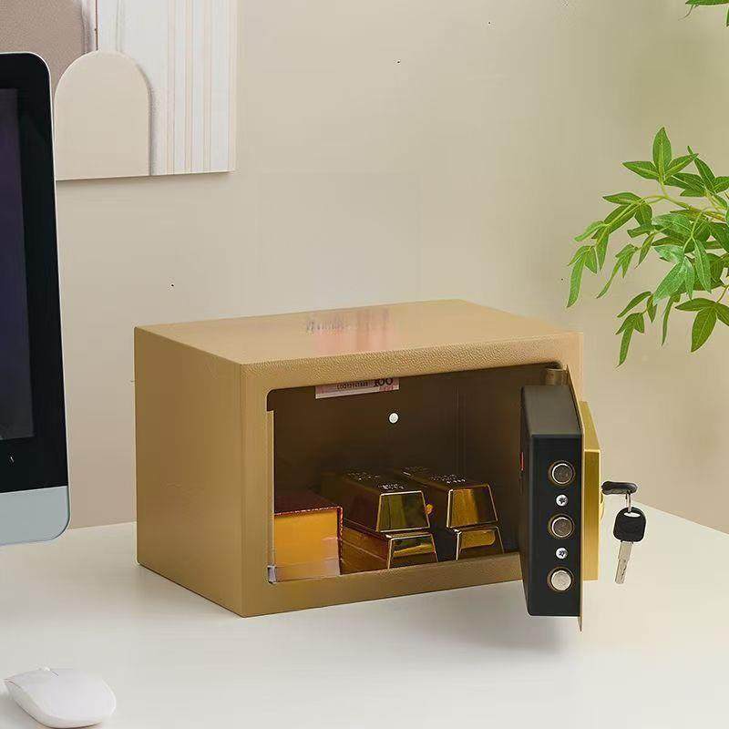 黑色-17存钱罐用家迷你童保险柜储蓄罐小型入墙密盗码防保儿险箱,商业/办公家具,保险柜,淘宝优惠券,粉丝福利购,淘宝优惠卷