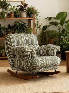 摇摇16524椅厅客发家用懒人沙椅成人躺椅休闲阳可躺可睡单人椅子