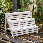 木花架子多肉多层室实内阳台TWI置物阶梯花架架多肉植物简花盆架