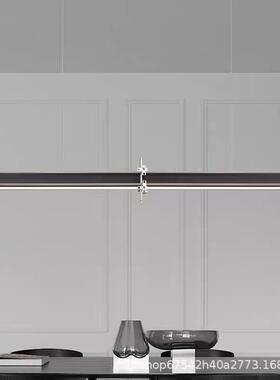 设计师餐厅术吊灯现代344极简约创意艺台餐桌岛吧一字办长条公室