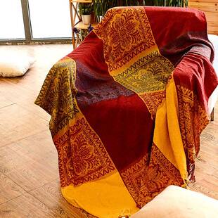 西域风情单人沙发套全盖出巾口酒店罩床罩t5549185盖桌布双薄防滑