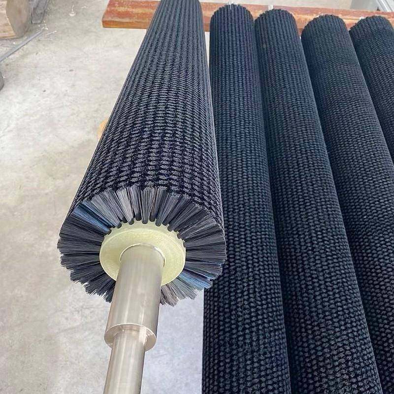 蔬菜水刷果清洗机光尼龙防尘毛刷辊刷机械除磨尘耐辊抛毛20112刷