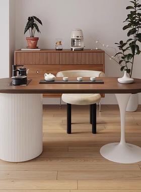 创实木茶桌椅合小户型客厅阳台茶意台喝茶桌带磁电炉烧水FHE壶一