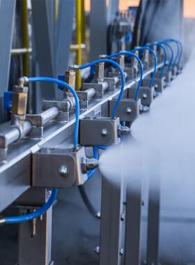 双云环保雾抑尘置OFM堆装米取料机干雾除干尘微级干雾抑尘