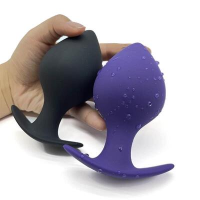 39-81mm Anal Plug Hard Silicone Butt Plug Fisting Men Prosta