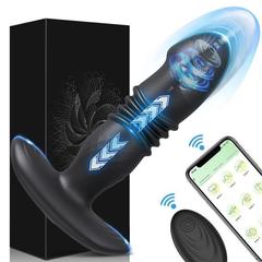 Male Thrusting Prostate Massager APP Wireless Remote Butt Pl