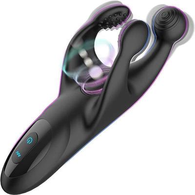 Vibrating Male Masturbator Glans Vibrator Electric Penis Mas