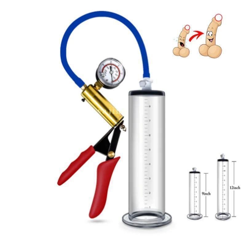 Pressure Penis Pump Manual Penis Enlarger Sex Toy For Men Va