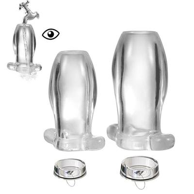 Hollow Butt Plugs Anal Plug Dilator Tunnel Cleaning Expansio