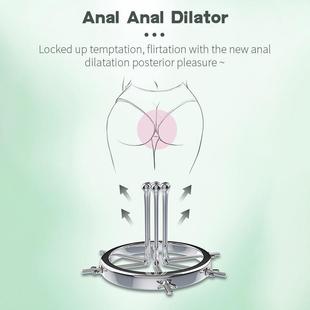 1 set, adjustable stainless steel anal dilator, vaginal voye