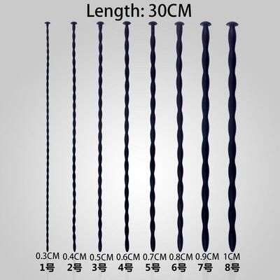 Silicone Urethral Catheter Dilator Horse Eye Stimulation Adu