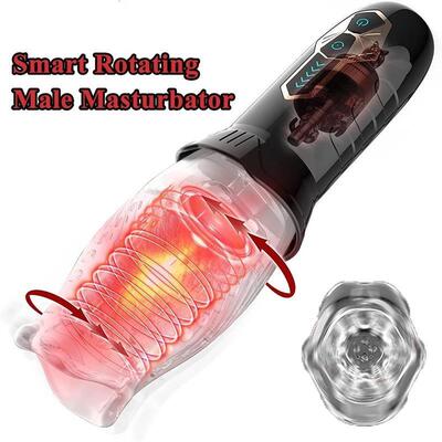 Male Masturbator Sex Vibrator For Men Sex Toys Oral Trainer