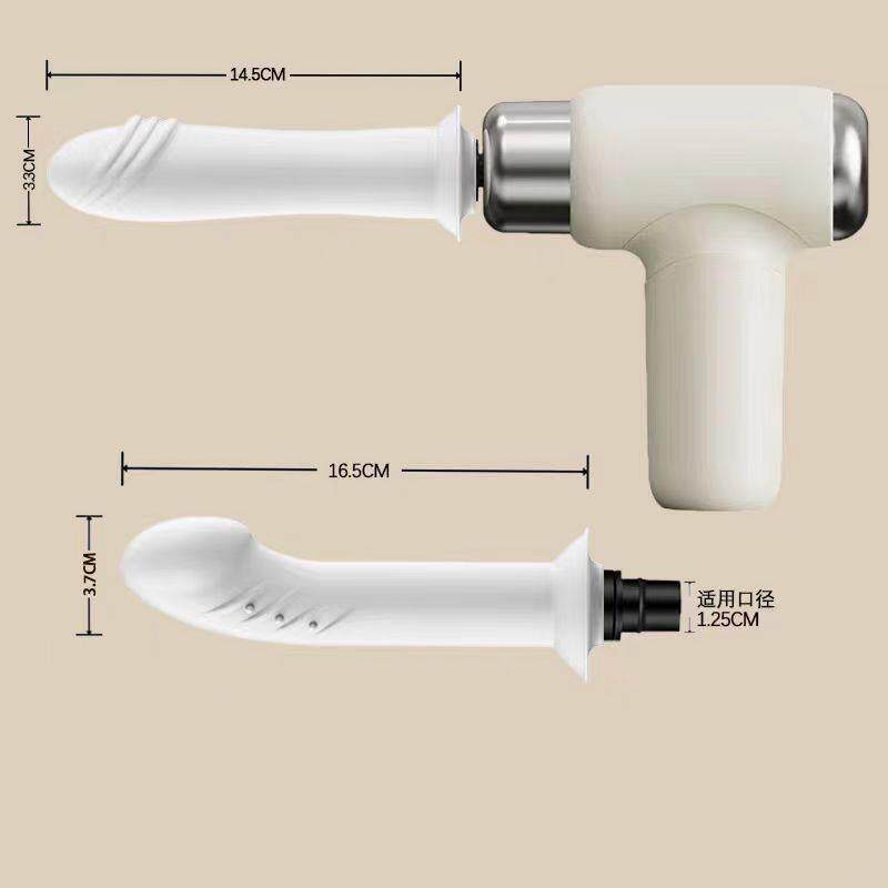 迷你筋膜枪改装头女生专用运动肌肉放松电动静音可携式矽胶按摩头