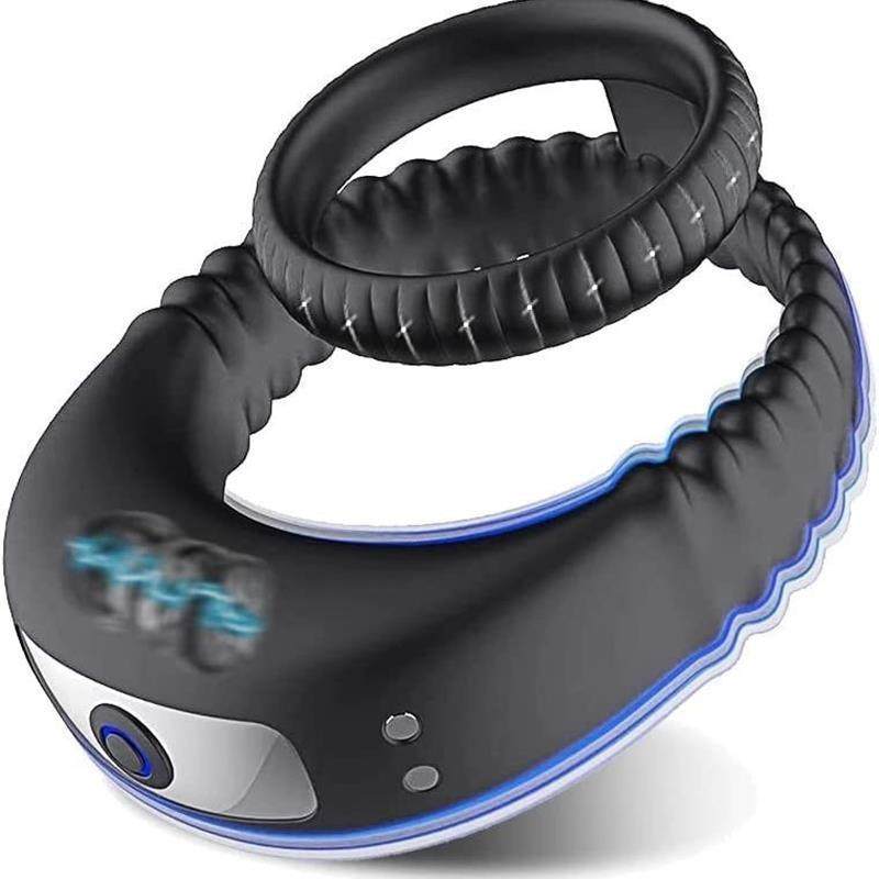 Penis Vibrator Cock Ring Delay Ejaculation Sex Toys for Men
