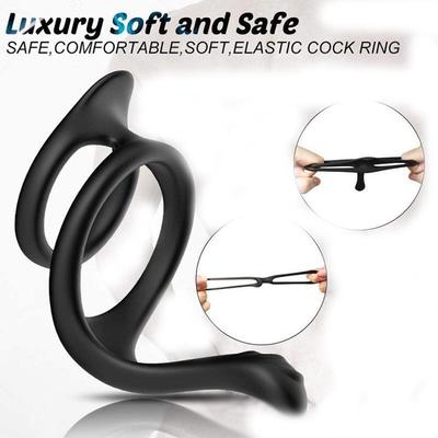 Male Ejaculation Stop Men Delay Male Semen Lock Ring Sex Toy