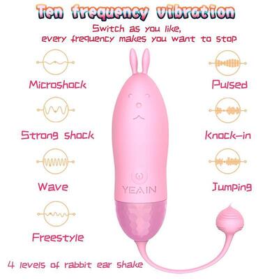 10 Modes Bullet Vibrator Powerful G Spot Clit Stimulator Wit