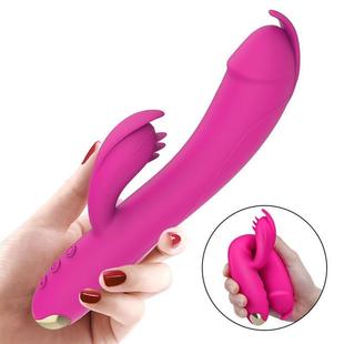Rabbit Vibrator Female G Spot Clitoris Dildo Sex Toys Women